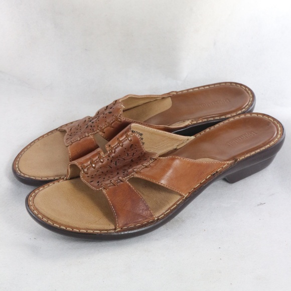 Bjorndal Women's Brown Leather Maggie Sandals - Picture 2 of 8